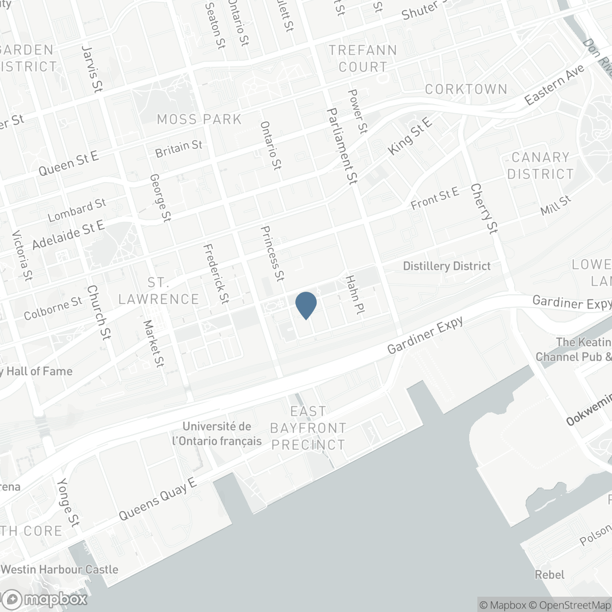 PH5 - 65 SCADDING AVENUE, Toronto, Ontario M5A 4L1